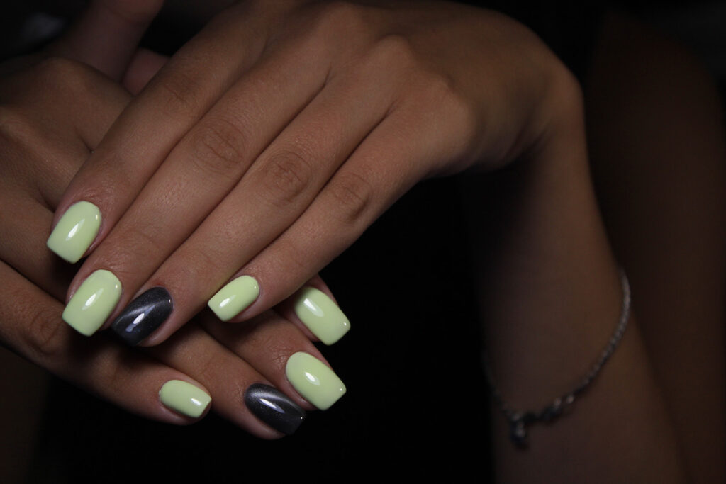 July manicure, Elysian Nails Lash Quincy MA