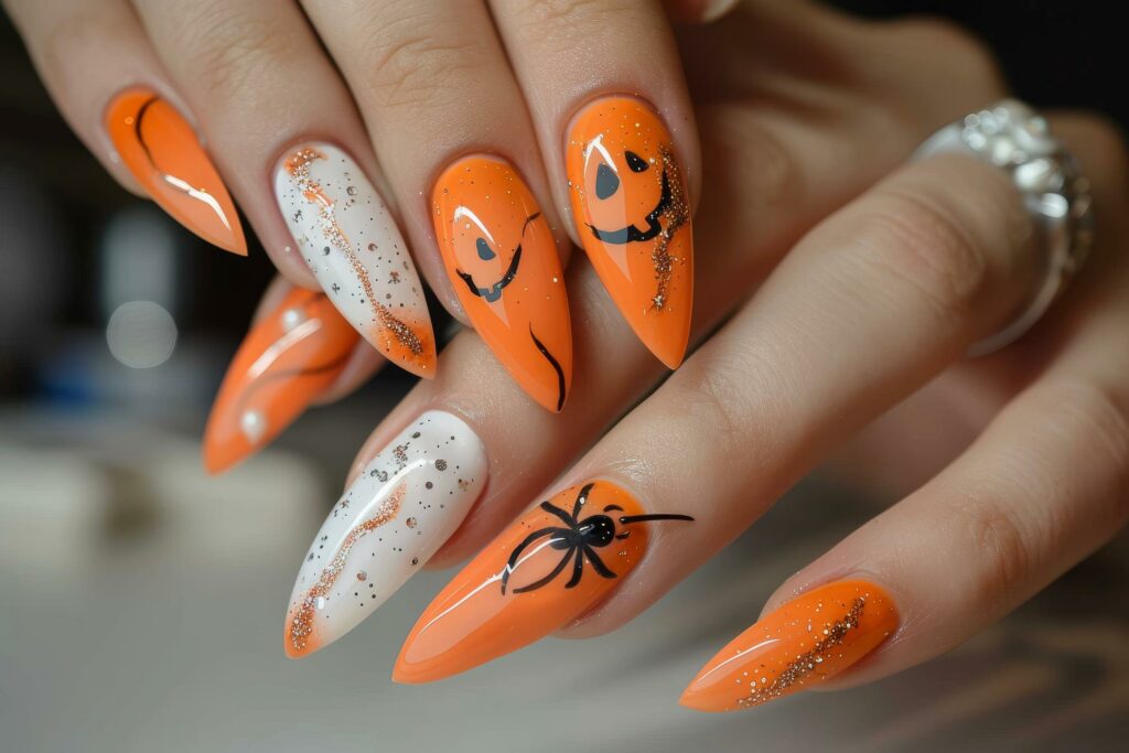 October manicure, Elysian Nails Lash Quincy MA